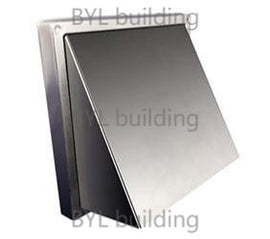 Cowl Wall Vent 100mm SS